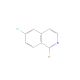 1-Bromo-6-chloroisoquinoline (CAS 1196146-81-2) - chemical structure image