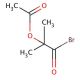 1-Bromocarbonyl-1-methylethyl acetate (CAS 40635-67-4) - chemical structure image