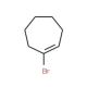 1-Bromocyclohept-1-ene (CAS 18317-64-1) - chemical structure image