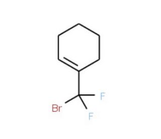 1-(Bromodifluoromethyl)cyclohex-1-ene (CAS 117711-60-1) - chemical structure image