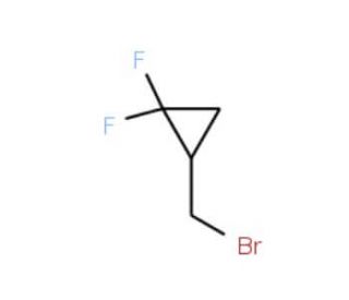 1-Bromomethyl-2,2-difluorocyclopropane (CAS 77613-65-1) - chemical structure image