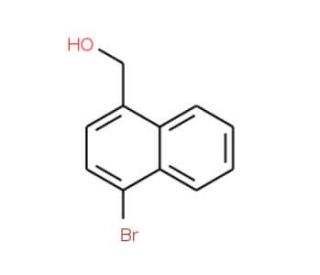 (1-Bromonaphthalen-4-yl)methanol (CAS 56052-26-7) - chemical structure image