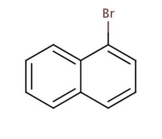 1-Bromonaphthalene (CAS 90-11-9) - chemical structure image
