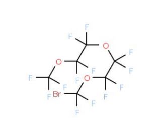 1-Bromoperfluoro-2,5,8-trioxanonane (CAS 330562-45-3) - chemical structure image