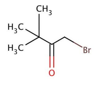 1-Bromopinacolone (CAS 5469-26-1) - chemical structure image