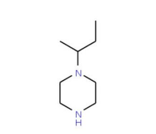 1-But-2-ylpiperazine (CAS 34581-21-0) - chemical structure image