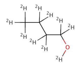 1-Butanol-d10 (CAS 34193-38-9) - chemical structure image