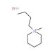 1-Butyl-1-methylpiperidinium Bromide (CAS 94280-72-5) - chemical structure image