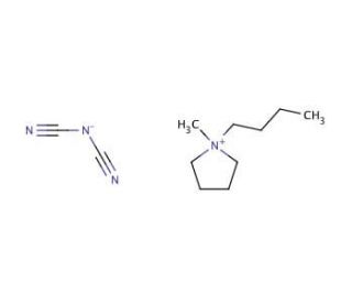 1-Butyl-1-methylpyrrolidinium dicyanamide (CAS 370865-80-8) - chemical structure image