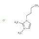 1-Butyl-2,3-dimethylimidazolium chloride (CAS 98892-75-2) - chemical structure image