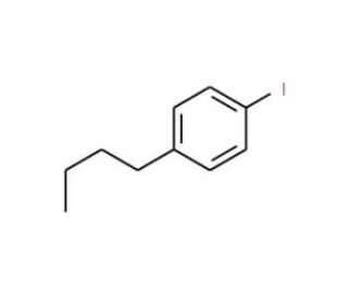 1-butyl-4-iodobenzene (CAS 20651-67-6) - chemical structure image
