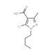1-butyl-5-chloro-3-methyl-1H-pyrazole-4-carboxylic acid - chemical structure image