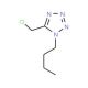 1-butyl-5-(chloromethyl)-1H-tetrazole (CAS 37468-43-2) - chemical structure image