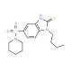 1-butyl-5-(piperidin-1-ylsulfonyl)-1H-benzimidazole-2-thiol - chemical structure image