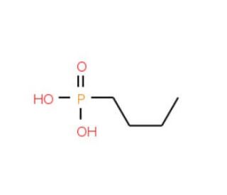 1-Butylphosphonic acid (CAS 3321-64-0) - chemical structure image
