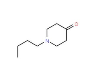1-Butylpiperidin-4-one (CAS 23081-86-9) - chemical structure image