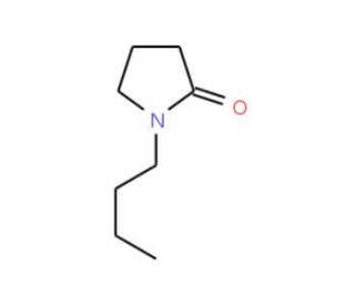 1-butylpyrrolidin-2-one (CAS 3470-98-2) - chemical structure image
