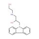 1-Carbazol-9-yl-3-(2-hydroxy-ethylamino)-propan-2-ol - chemical structure image