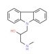 1-Carbazol-9-yl-3-methylamino-propan-2-ol - chemical structure image