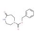 1-Cbz-[1,4]diazepan-5-one (CAS 18158-16-2) - chemical structure image