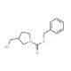 1-Cbz-DL-beta-prolinol (CAS 315718-05-9) - chemical structure image