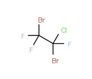 1-Chloro-1,2-dibromo-1,2,2-trifluoroethane (CAS 354-51-8) - chemical structure image