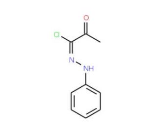 1-chloro-1-(2-phenylhydrazono)acetone (CAS 18440-58-9) - chemical structure image