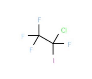 1-Chloro-1-iodotetrafluoroethane (CAS 754-23-4) - chemical structure image