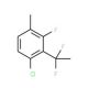 1-Chloro-2-(1,1-difluoroethyl)-3-fluoro-4-methylbenzene - chemical structure image