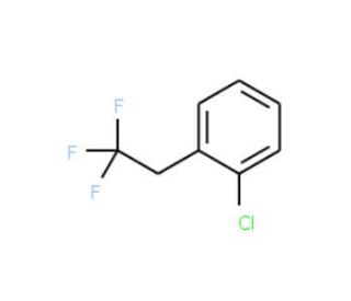 1-Chloro-2-(2,2,2-trifluoroethyl)benzene - chemical structure image