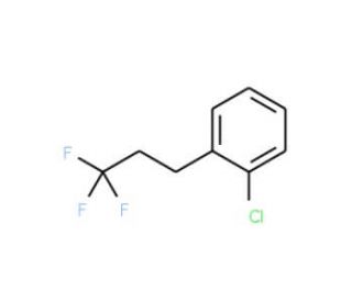 1-Chloro-2-(3,3,3-trifluoropropyl)benzene - chemical structure image