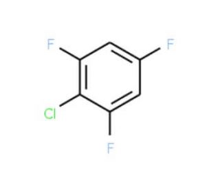 1-Chloro-2,4,6-trifluorobenzene (CAS 2106-40-3) - chemical structure image