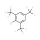 1-Chloro-2,4,6-tris(trifluoromethyl)benzene (CAS 444-38-2) - chemical structure image