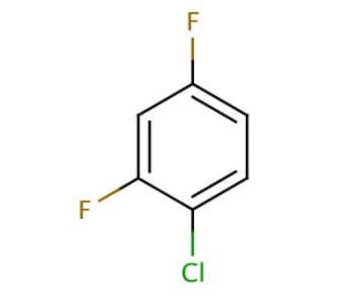1-Chloro-2,4-difluorobenzene (CAS 1435-44-5) - chemical structure image