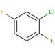 1-Chloro-2,5-difluorobenzene (CAS 2367-91-1) - chemical structure image