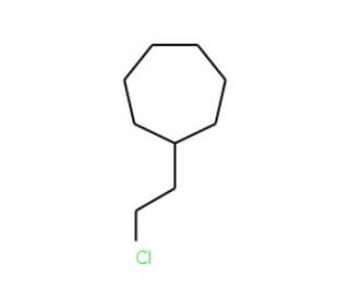 1-Chloro-2-cycloheptylethane - chemical structure image