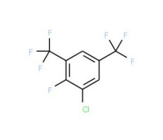 1-Chloro-2-fluoro-3,5-bis-(trifluoromethyl)benzene - chemical structure image