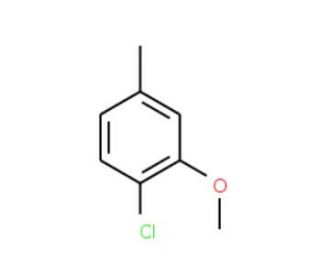 1-Chloro-2-methoxy-4-methylbenzene (CAS 73909-16-7) - chemical structure image