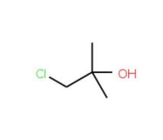 1-Chloro-2-methyl-2-propanol (CAS 558-42-9) - chemical structure image