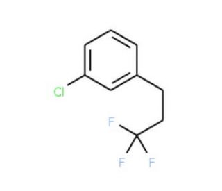 1-Chloro-3-(3,3,3-trifluoropropyl)benzene - chemical structure image