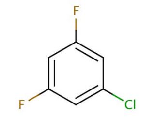 1-Chloro-3,5-difluorobenzene (CAS 1435-43-4) - chemical structure image