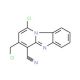 1-chloro-3-(chloromethyl)pyrido[1,2-a]benzimidazole-4-carbonitrile - chemical structure image