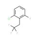 1-Chloro-3-fluoro-2-(2,2,2-trifluoroethyl)benzene - chemical structure image