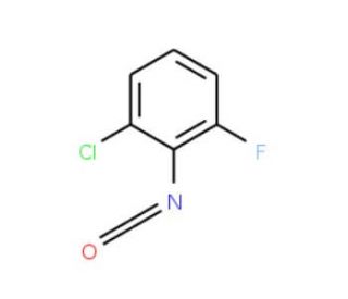 1-chloro-3-fluoro-2-isocyanatobenzene - chemical structure image