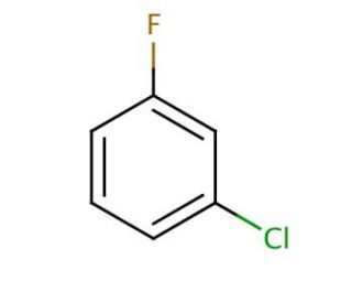 1-Chloro-3-fluorobenzene (CAS 625-98-9) - chemical structure image