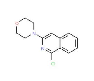 1-chloro-3-morpholin-4-ylisoquinoline - chemical structure image