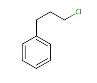1-Chloro-3-phenylpropane (CAS 104-52-9) - chemical structure image