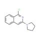 1-chloro-3-pyrrolidin-1-ylisoquinoline - chemical structure image