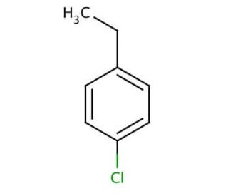 1-Chloro-4-ethylbenzene (CAS 622-98-0) - chemical structure image