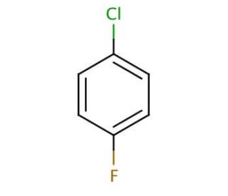 1-Chloro-4-fluorobenzene (CAS 352-33-0) - chemical structure image